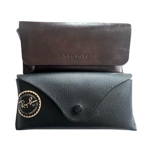 Ray-Ban Shevoke Glasses Set of two Leather